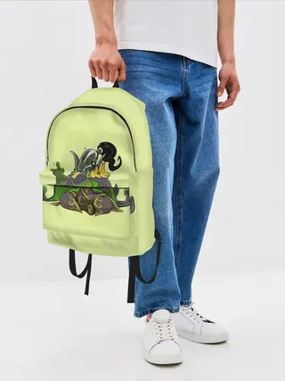 Рюкзак джинсовый / Музыкальный Рубик | Dota 2