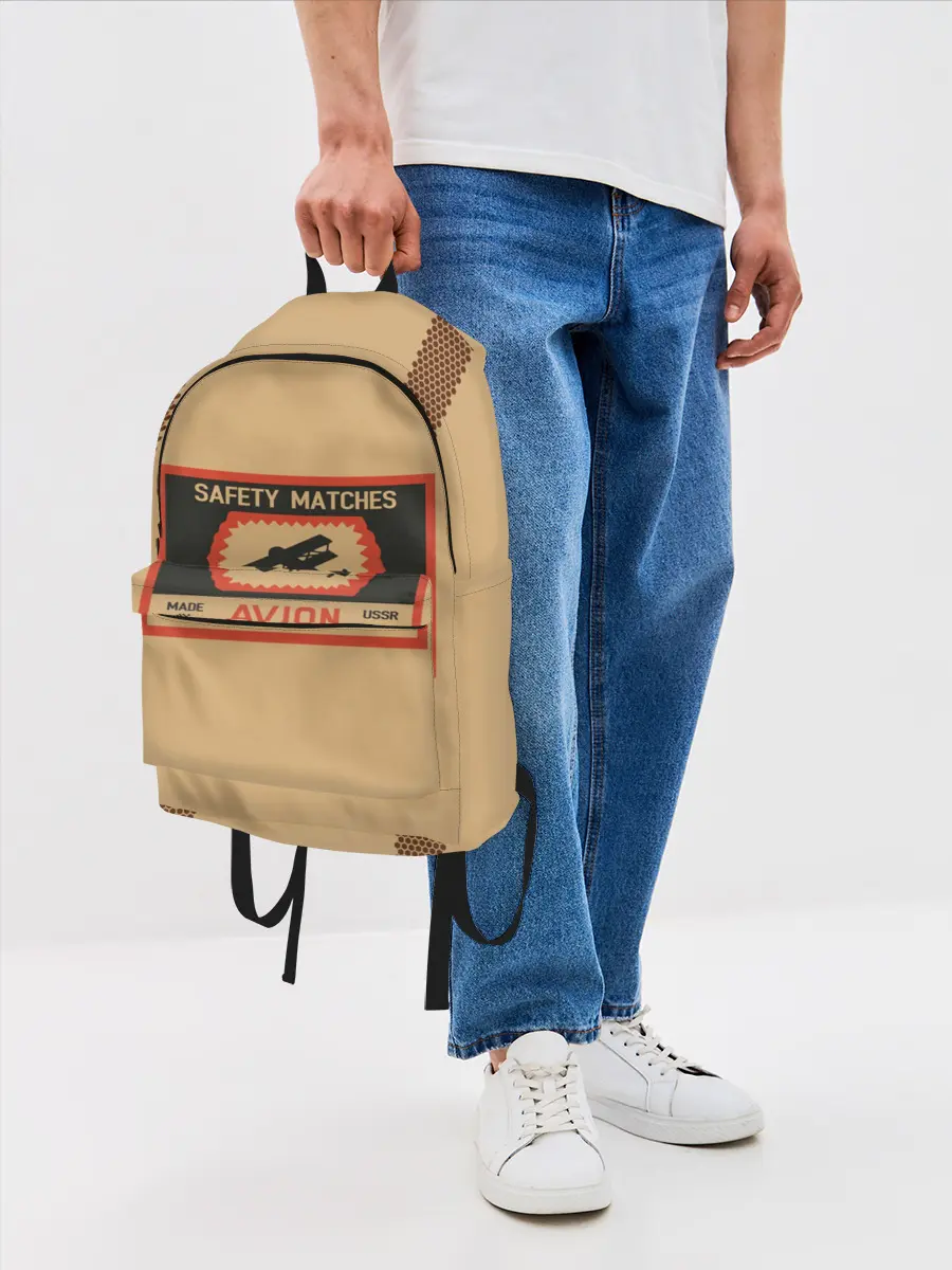 Рюкзак джинсовый / Спички