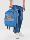 Рюкзак джинсовый / Спички blue