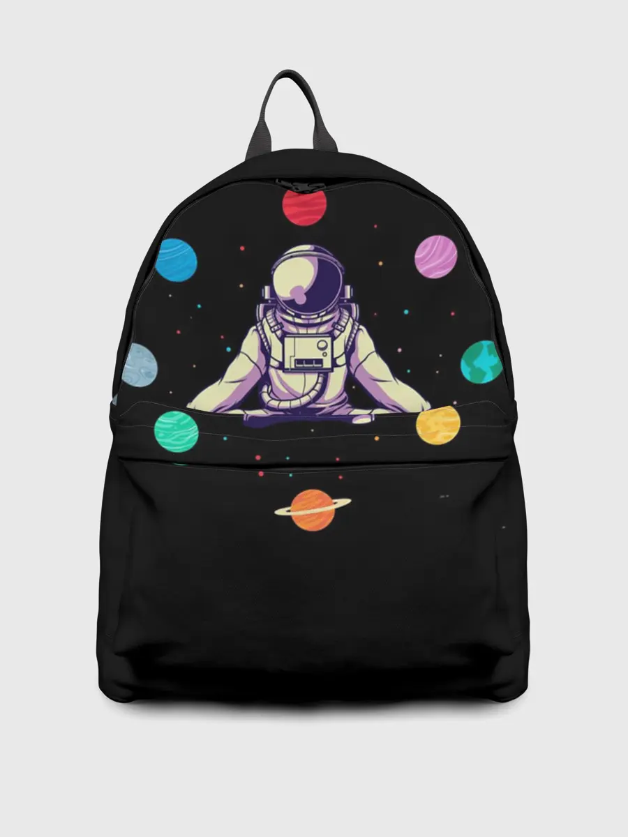 Рюкзак джинсовый / Космическая Йога