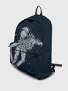 Рюкзак джинсовый / Космический Скейтбординг