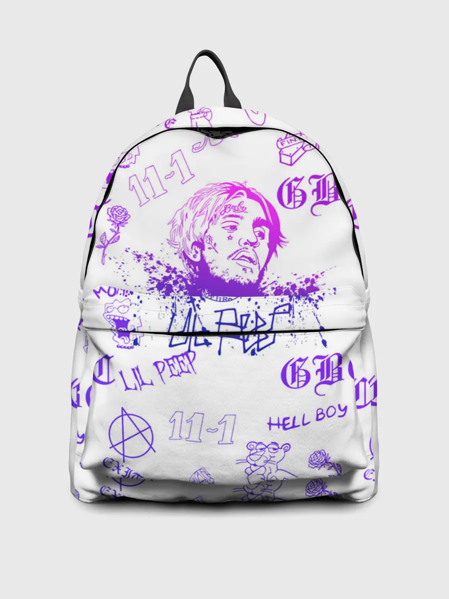 Рюкзак джинсовый / LIL PEEP