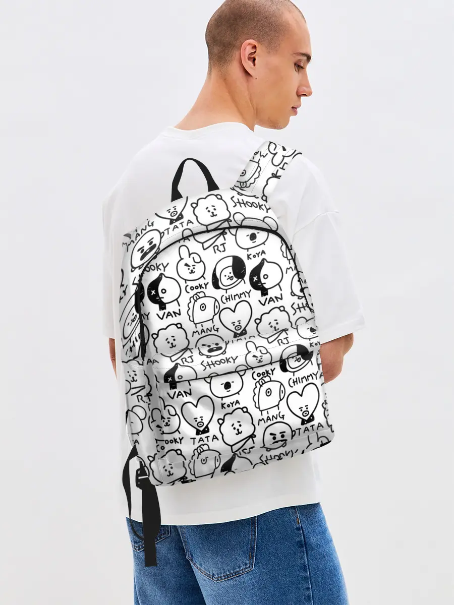 Рюкзак джинсовый / BTS | BT21