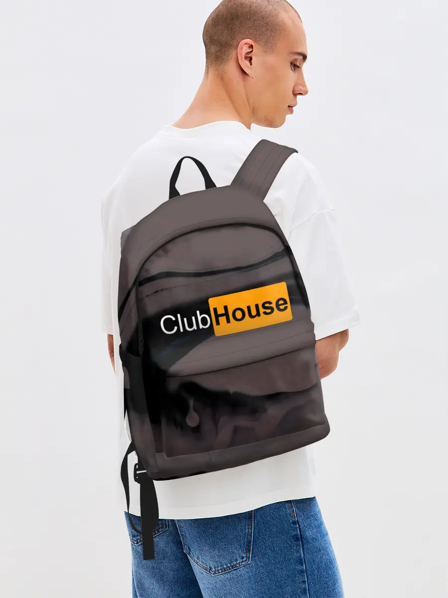 Рюкзак джинсовый / Clubhouse Pornhub | Клабхаус