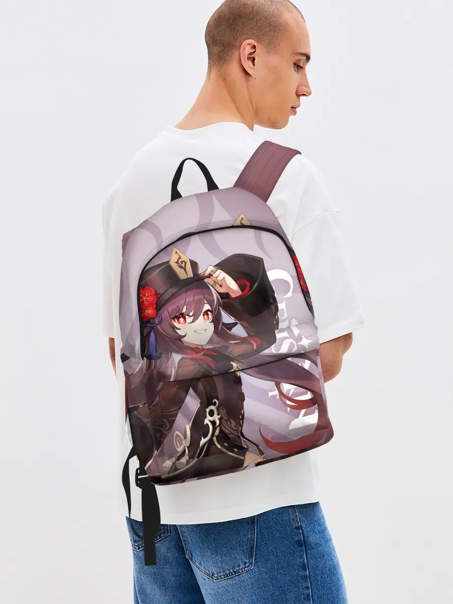 Рюкзак джинсовый / GENSHIN IMPACT, ХУ ТАО