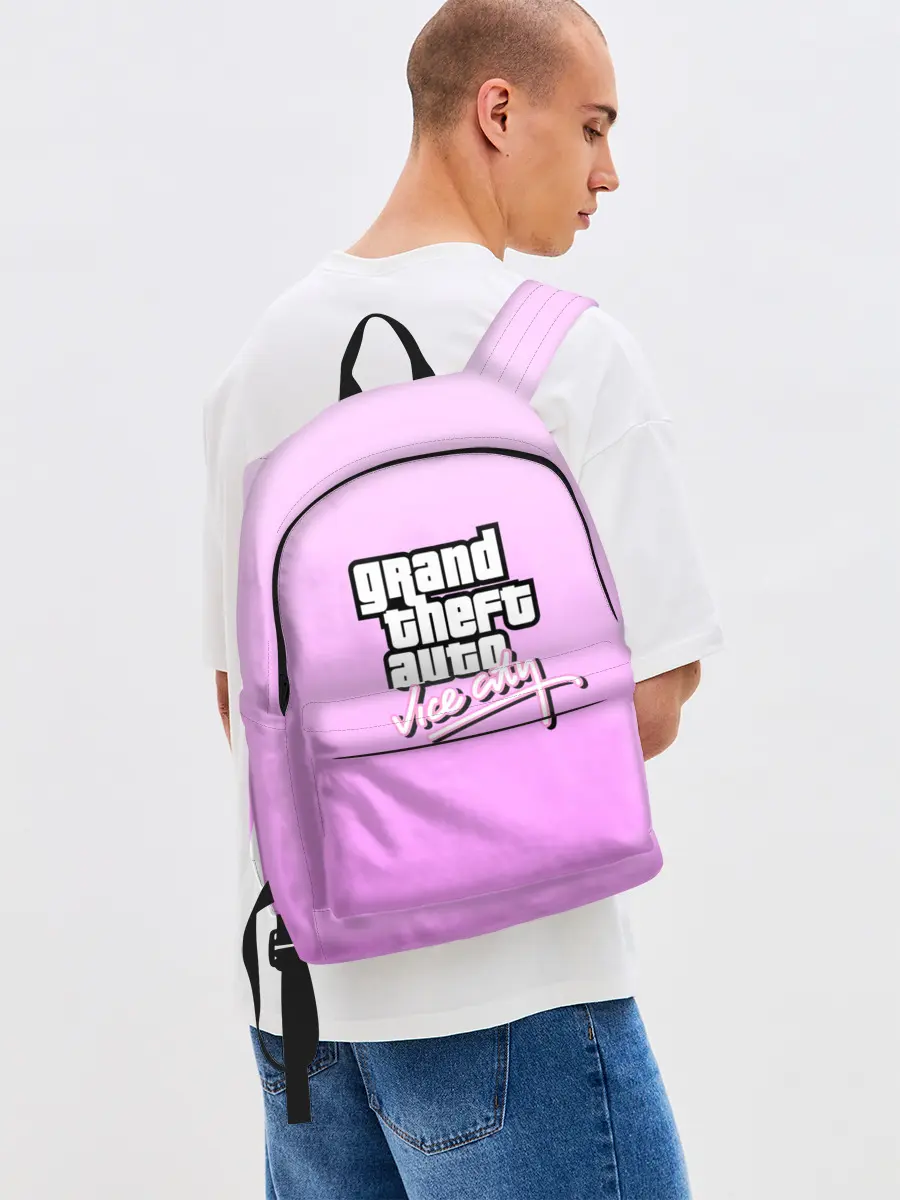 Рюкзак джинсовый / Grand Theft Auto vice city