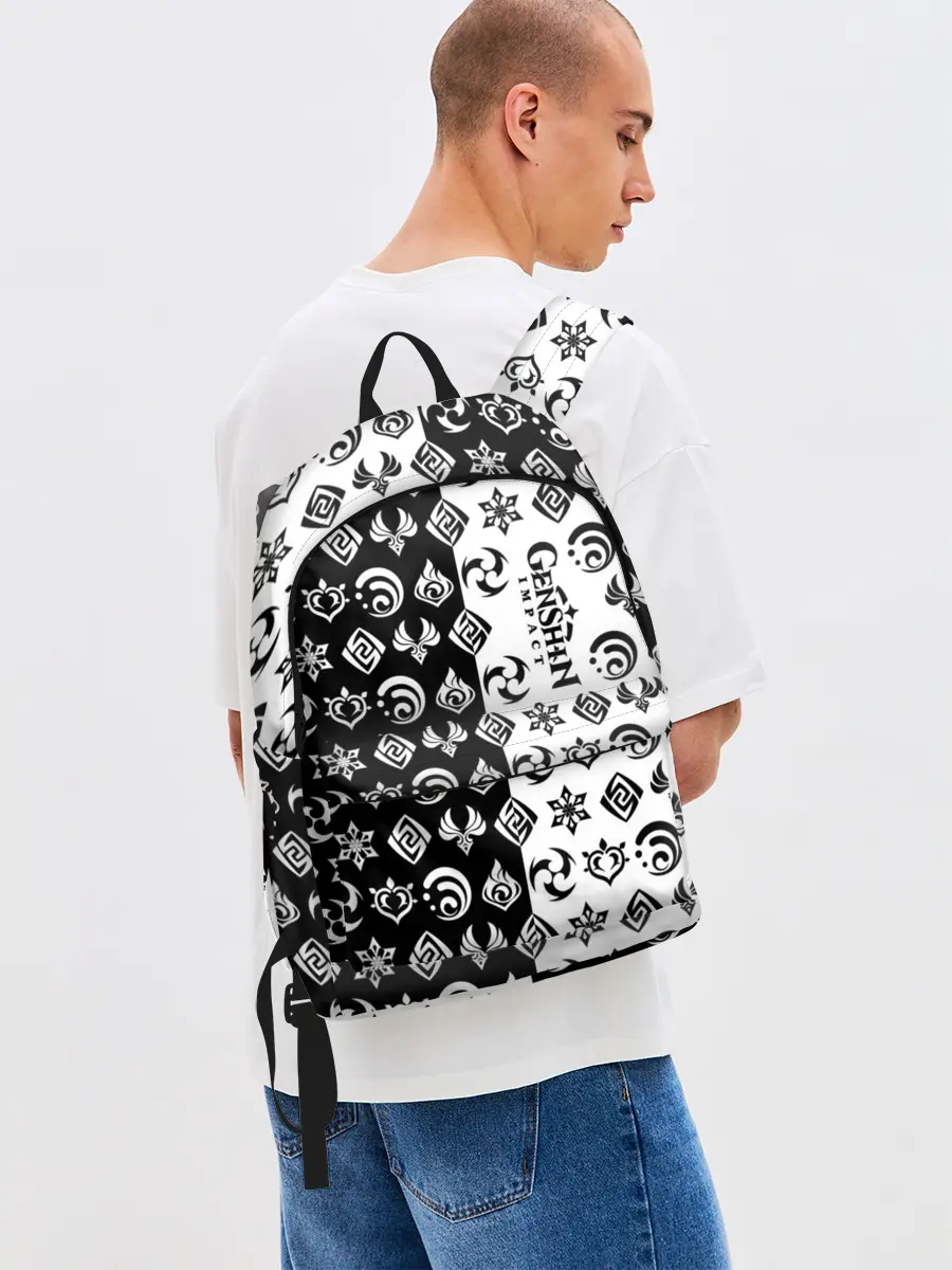 Рюкзак джинсовый / Genshin Impact