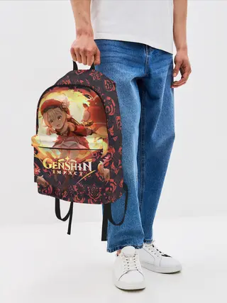 Рюкзак джинсовый / Genshin Impact
