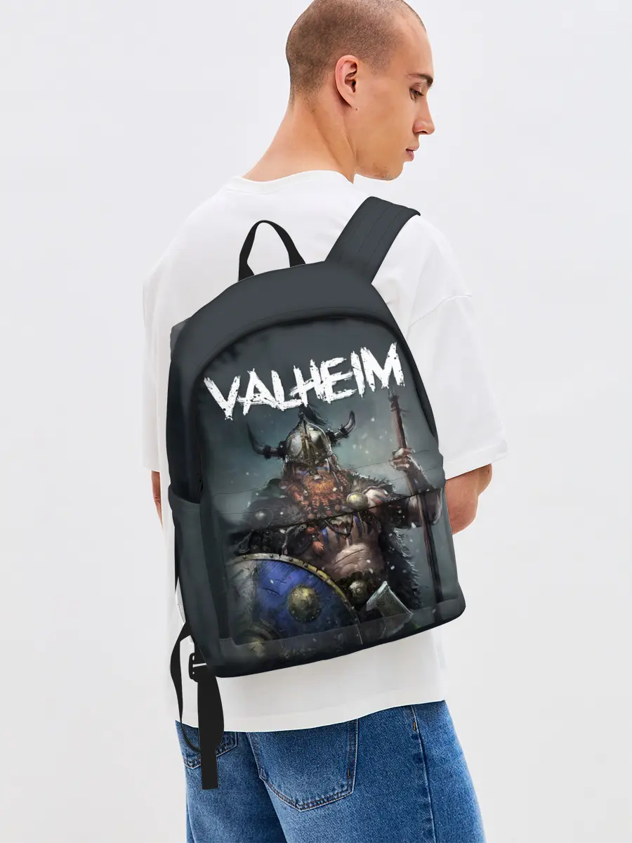 Рюкзак джинсовый / Valheim