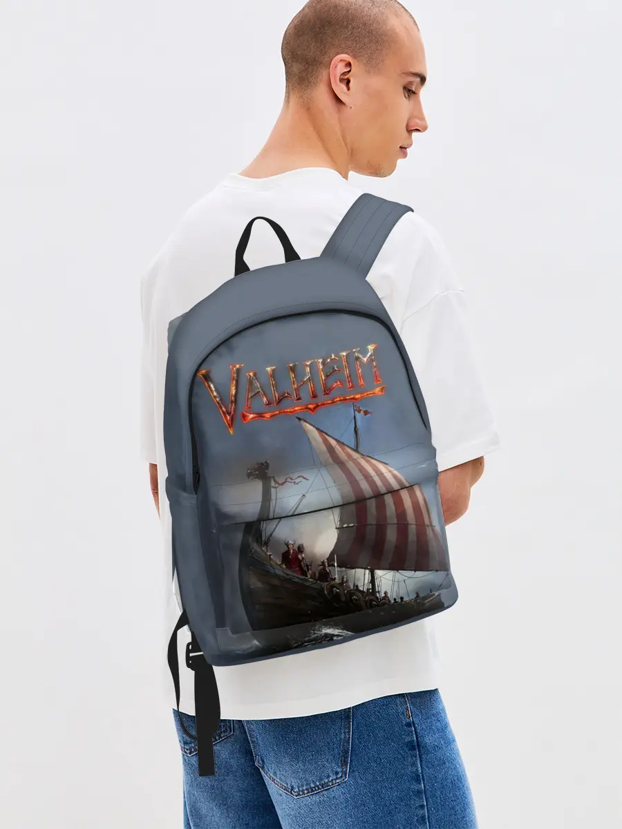 Рюкзак джинсовый / Valheim