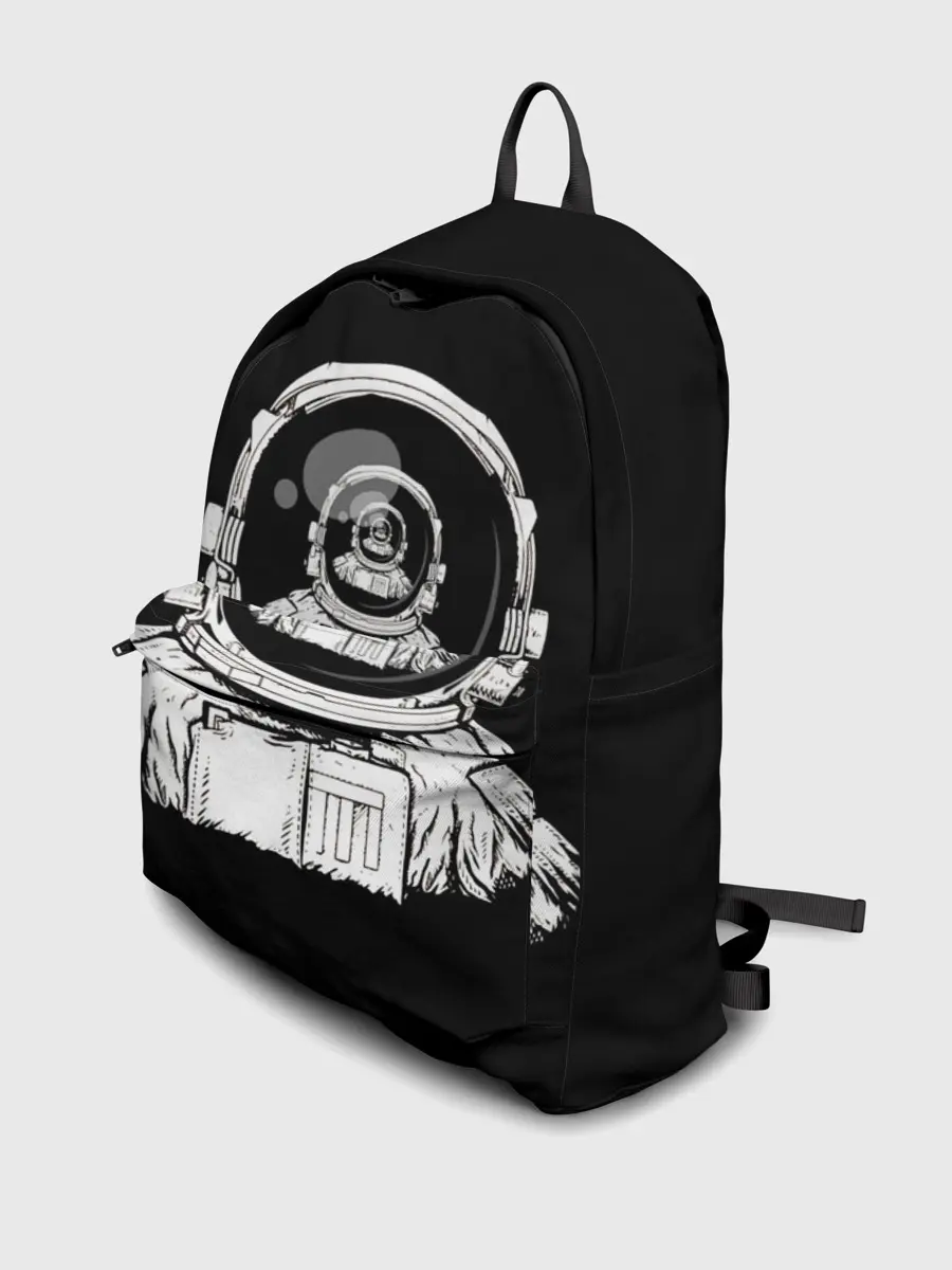 Рюкзак джинсовый / Скафандр с отражением его же