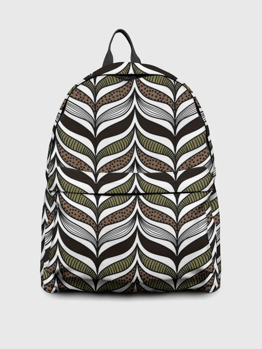 Рюкзак джинсовый / Африканский племенной узор