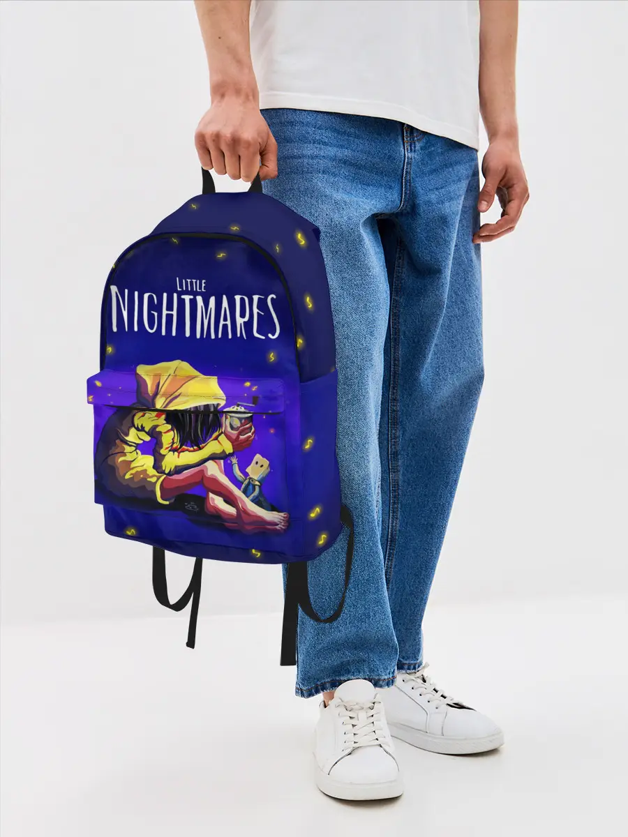 Рюкзак джинсовый / LITTLE NIGHTMARES
