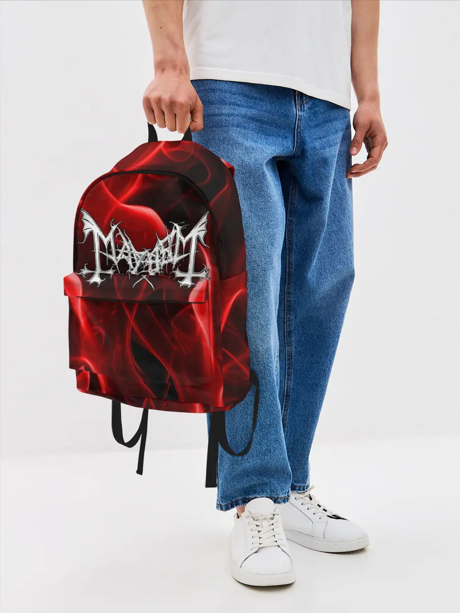Рюкзак джинсовый / MAYHEM