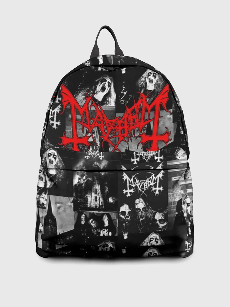 Рюкзак джинсовый / MAYHEM