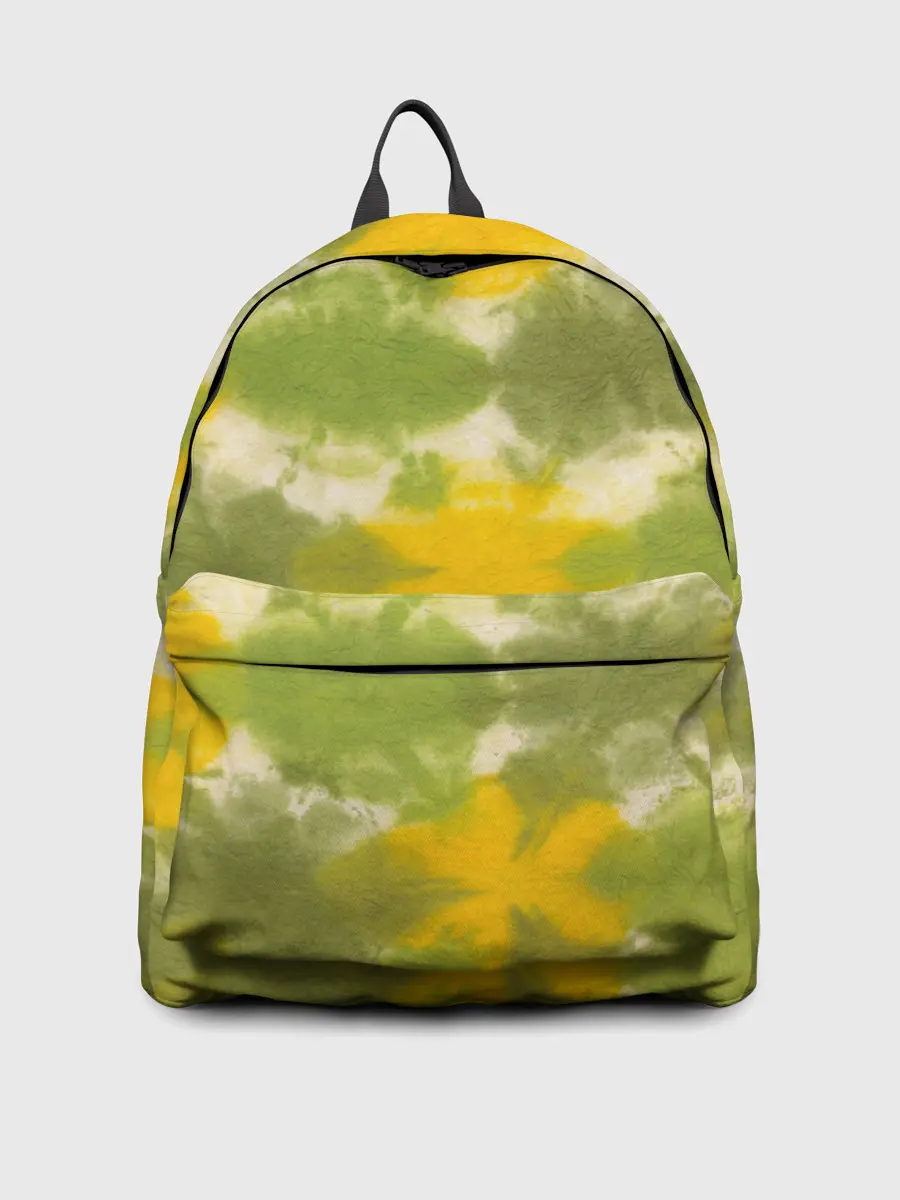 Рюкзак джинсовый / разводы краски