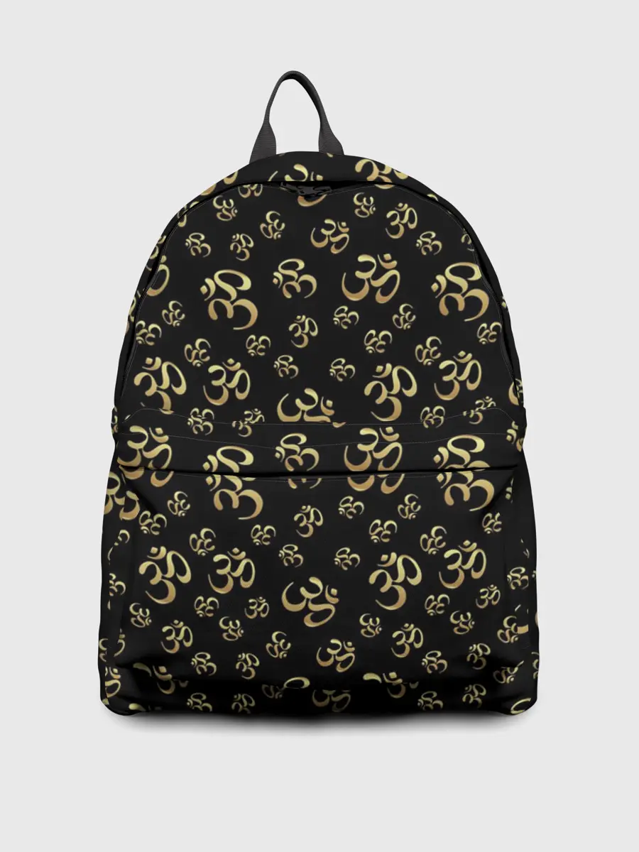 Рюкзак джинсовый / Мантра ОМ