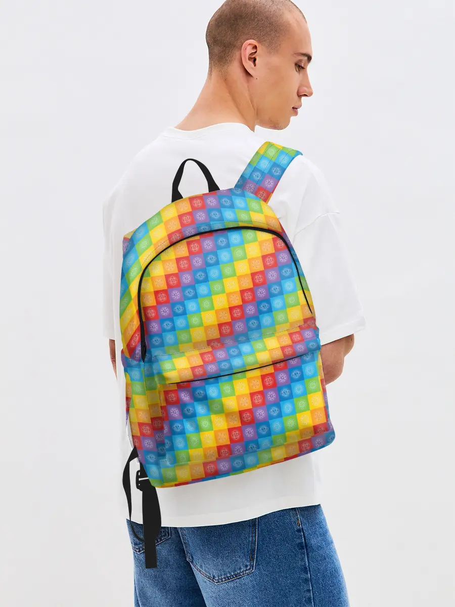 Рюкзак джинсовый / Чакры