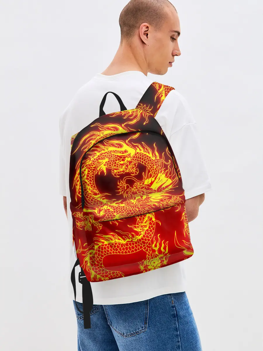 Рюкзак джинсовый / ДРАКОН