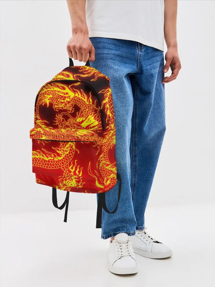 Рюкзак джинсовый / ДРАКОН