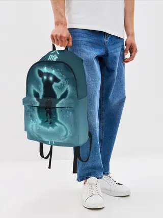 Рюкзак джинсовый / последний хранитель