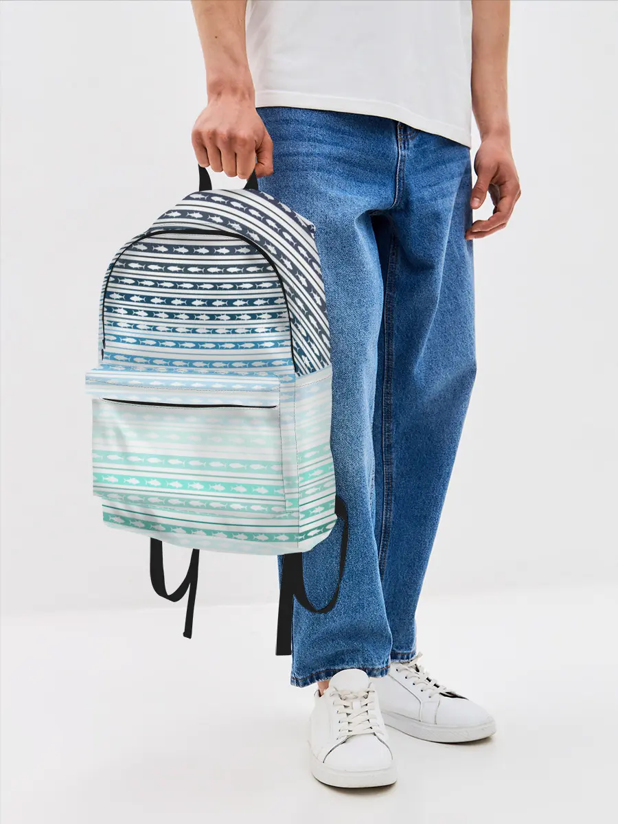 Рюкзак джинсовый / Sunset fish