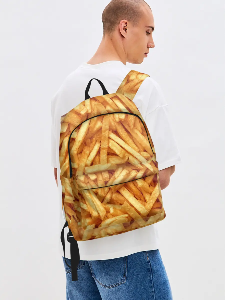 Рюкзак джинсовый / Картошечка ФРИ