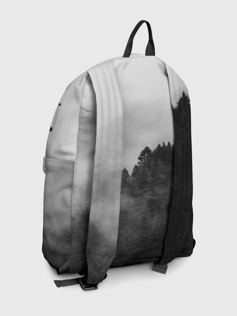 Рюкзак джинсовый / Природа - Лес