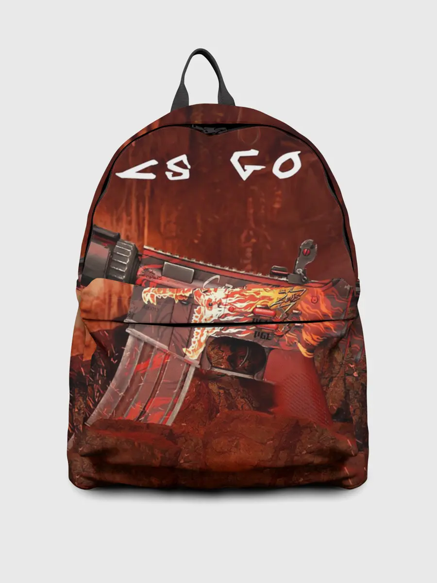 Рюкзак джинсовый / CS GO M4A4 HOWI