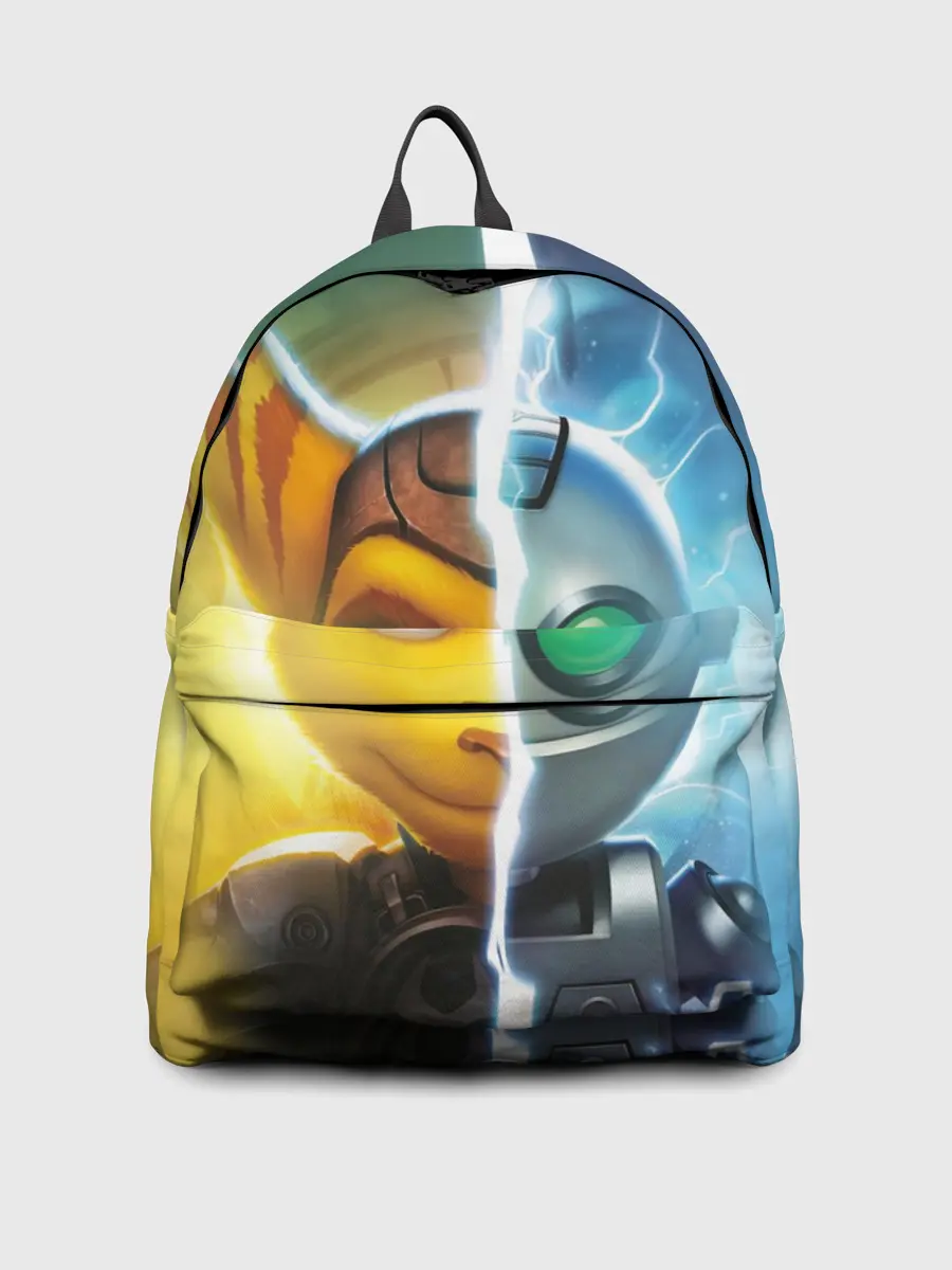 Рюкзак джинсовый / Рэтчет и Кланr