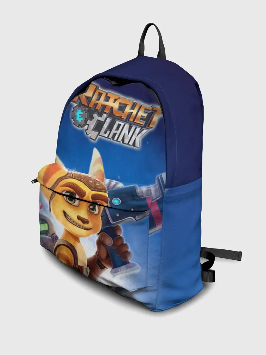 Рюкзак джинсовый / Рэтчет и Кланr