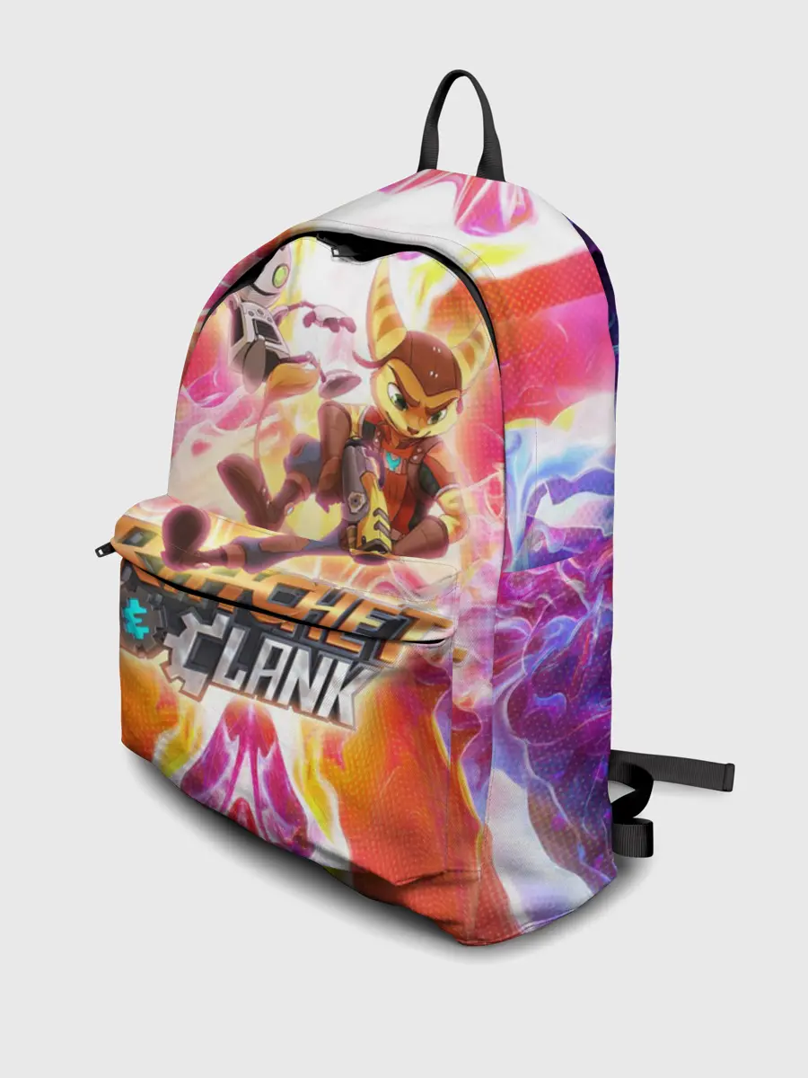 Рюкзак джинсовый / Рэтчет и Кланr игра