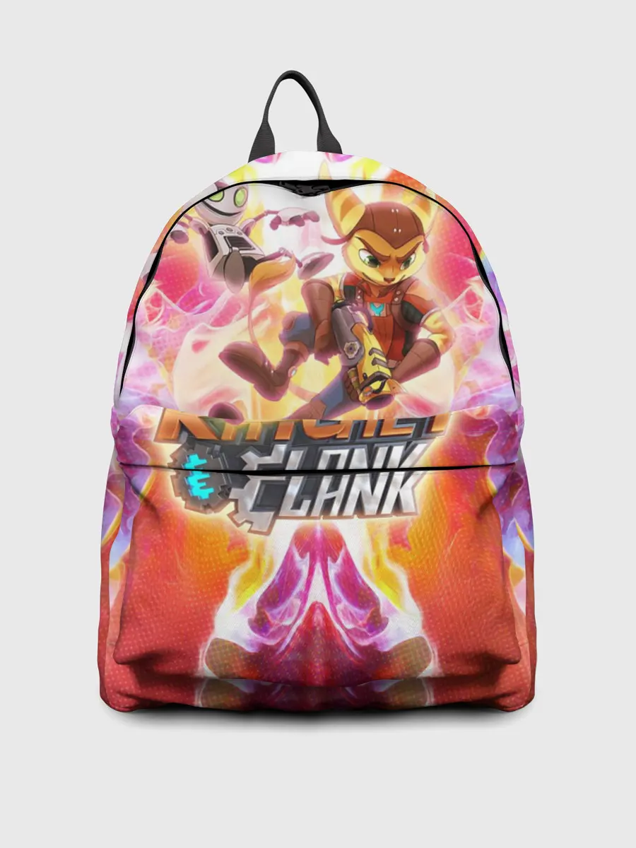 Рюкзак джинсовый / Рэтчет и Кланr игра