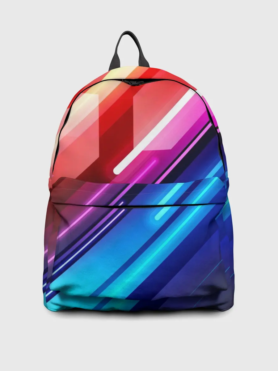 Рюкзак джинсовый / НЕОН