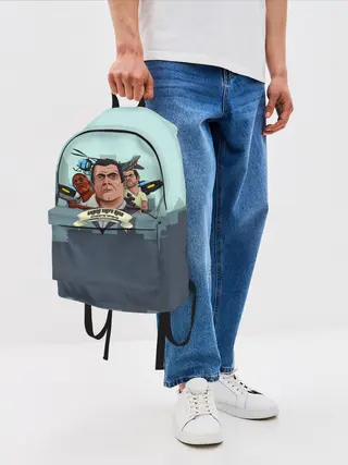 Рюкзак джинсовый / Майкл Тревор Франклин GTA