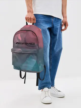 Рюкзак джинсовый / MERCEDES AMG | МЕРСЕДЕС АМГ