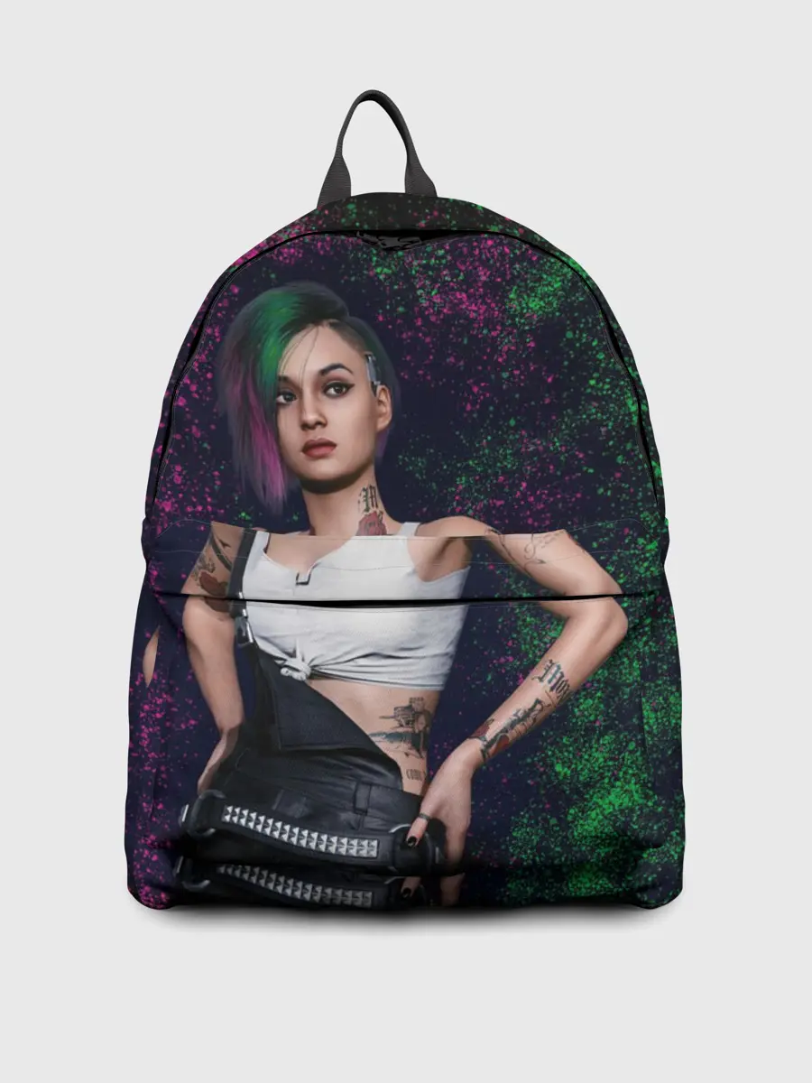 Рюкзак джинсовый / ДЖУДИ АЛЬВАРЕС | CYBERPUNK