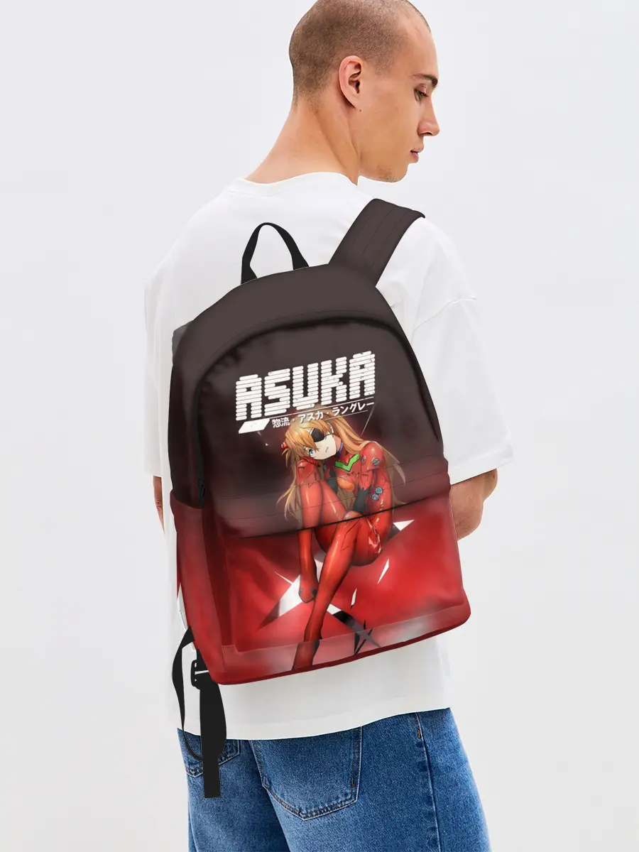 Рюкзак джинсовый / Asuka Eva-02