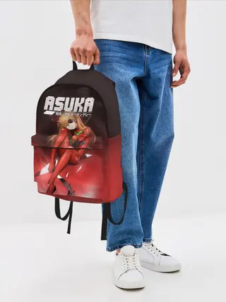 Рюкзак джинсовый / Asuka Eva-02