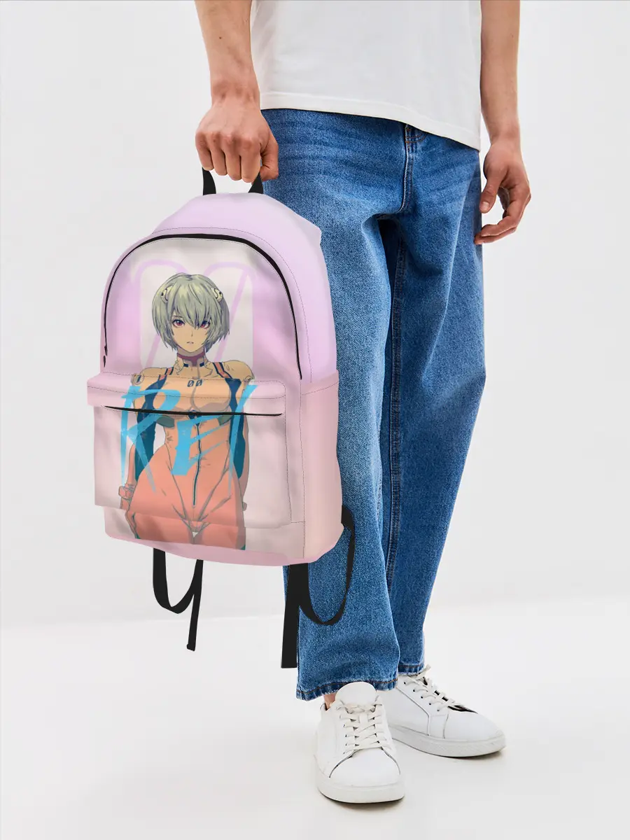 Рюкзак джинсовый / Rei Ayanami