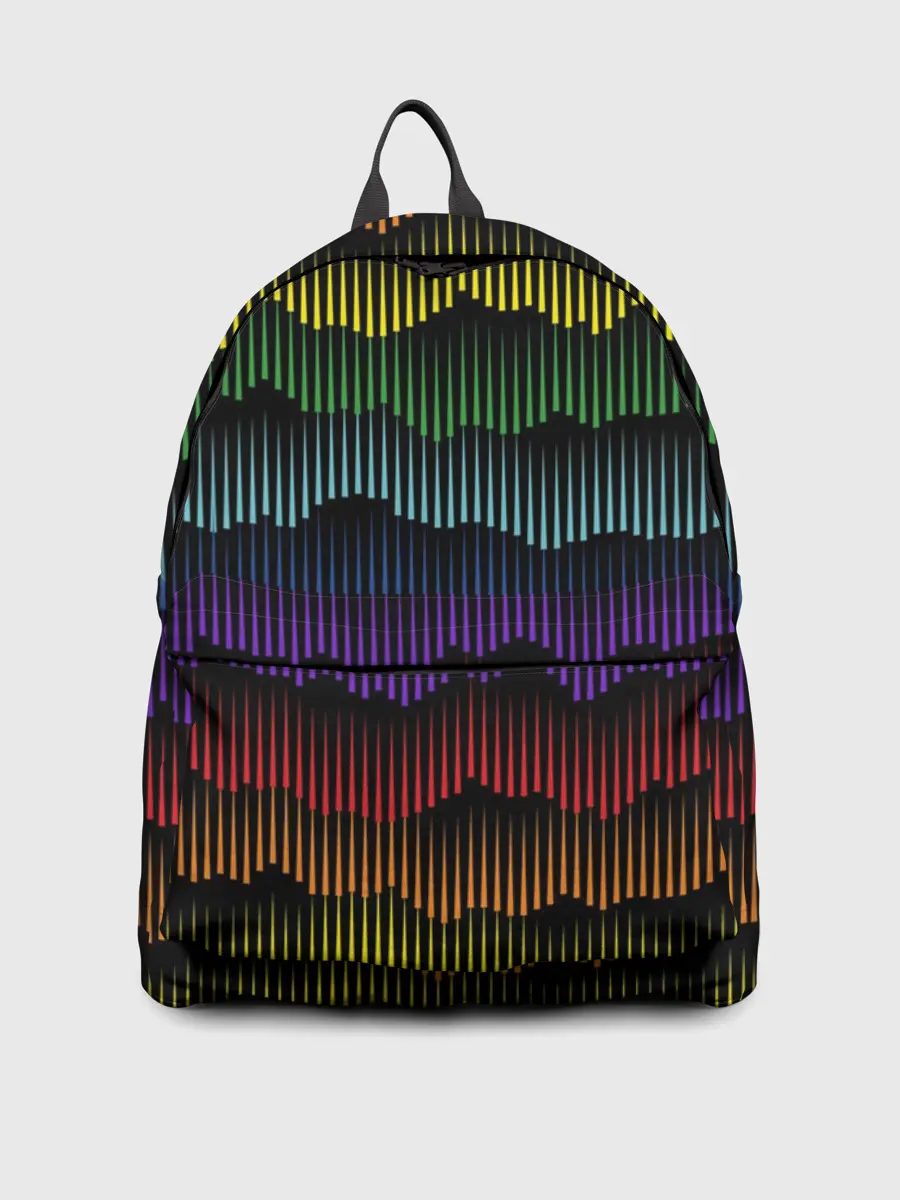 Рюкзак джинсовый / Радуга