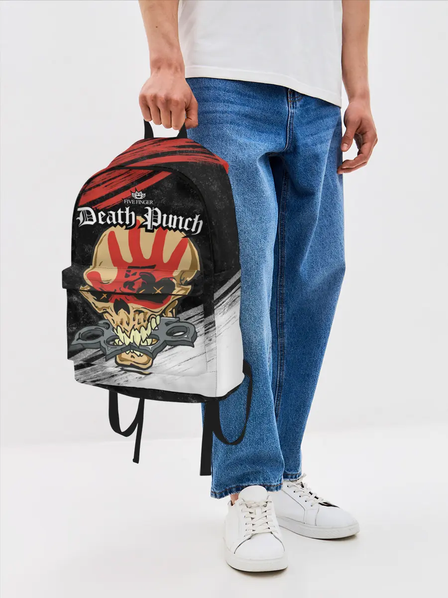 Рюкзак джинсовый / Five Finger Death Punch [7]