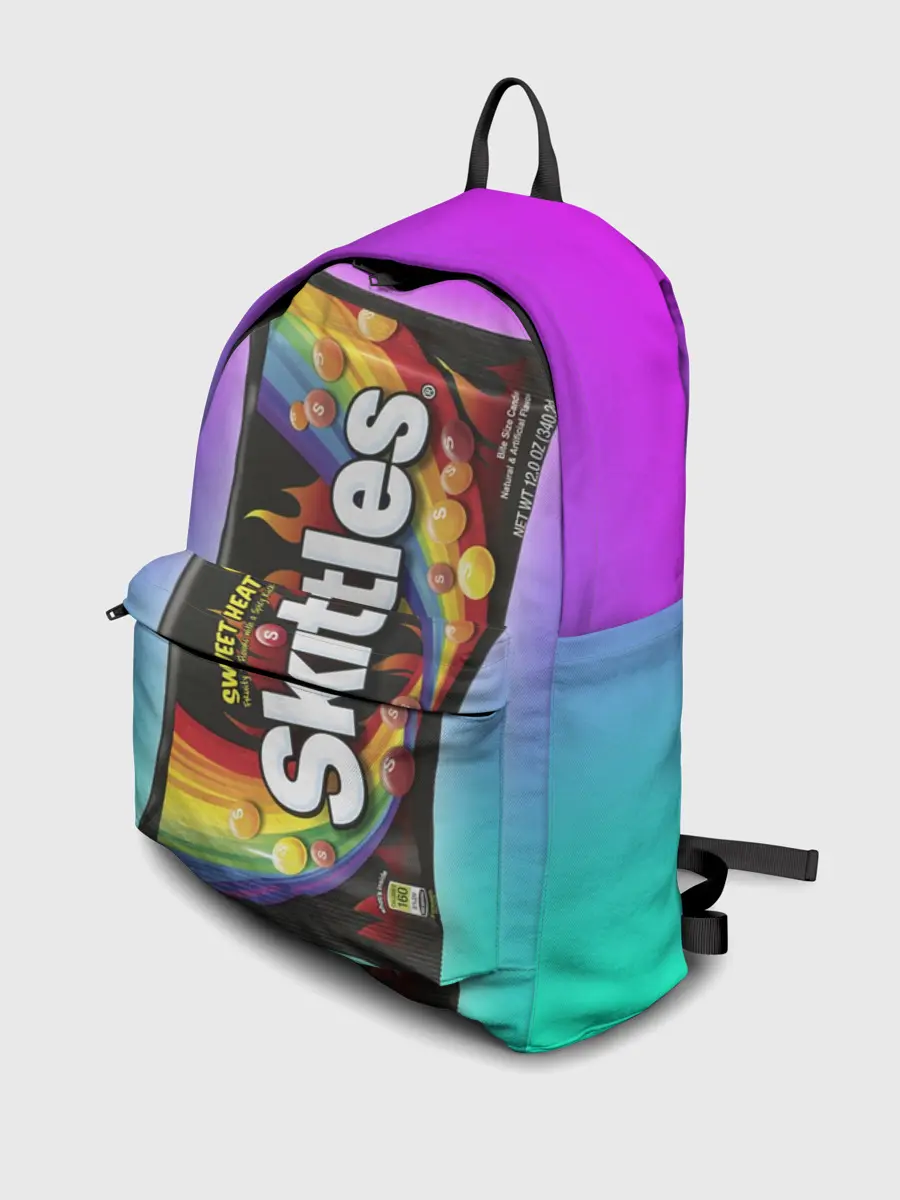 Рюкзак джинсовый / Skittles | Черный