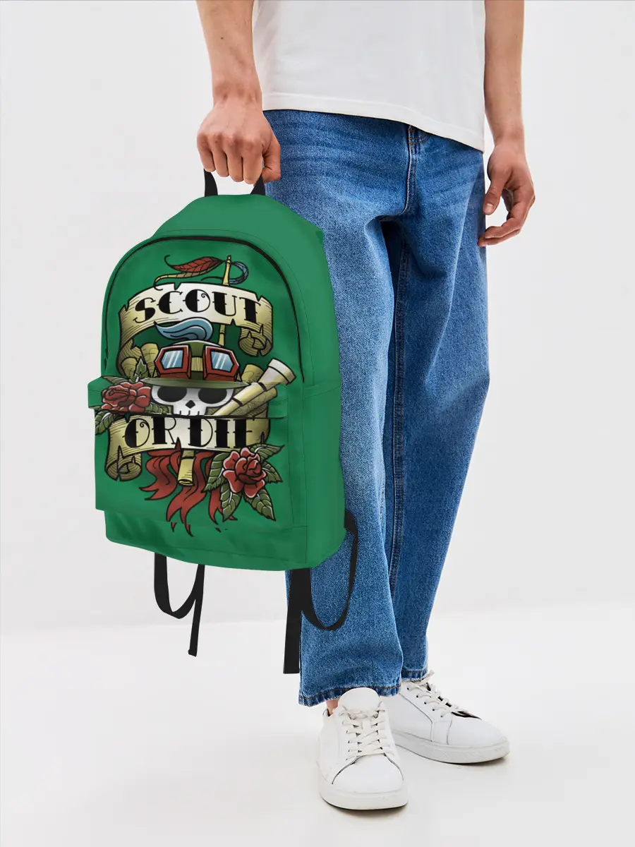 Рюкзак джинсовый / Scout or die | LOL