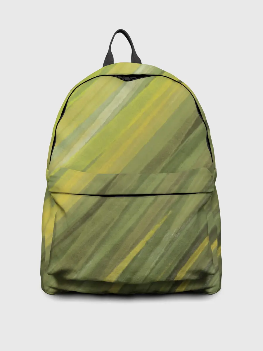 Рюкзак джинсовый / Акварельные линии