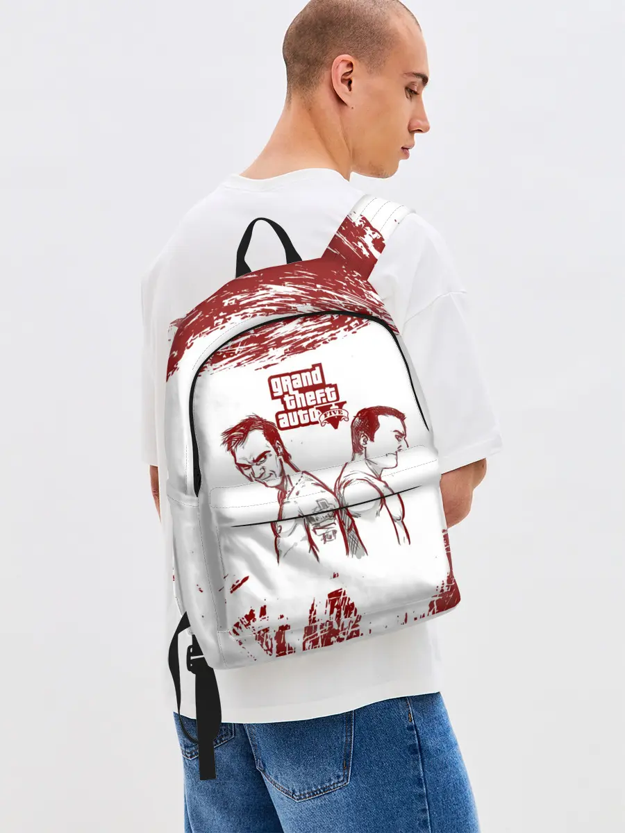 Рюкзак джинсовый / Тревор vs Майкл | GTA 5