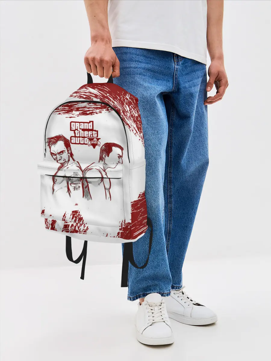 Рюкзак джинсовый / Тревор vs Майкл | GTA 5