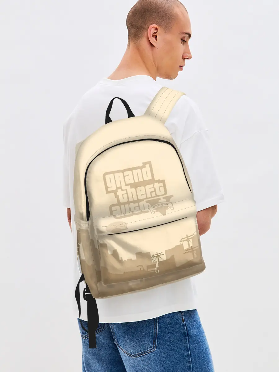 Рюкзак джинсовый / Grand Theft Auto FIVE