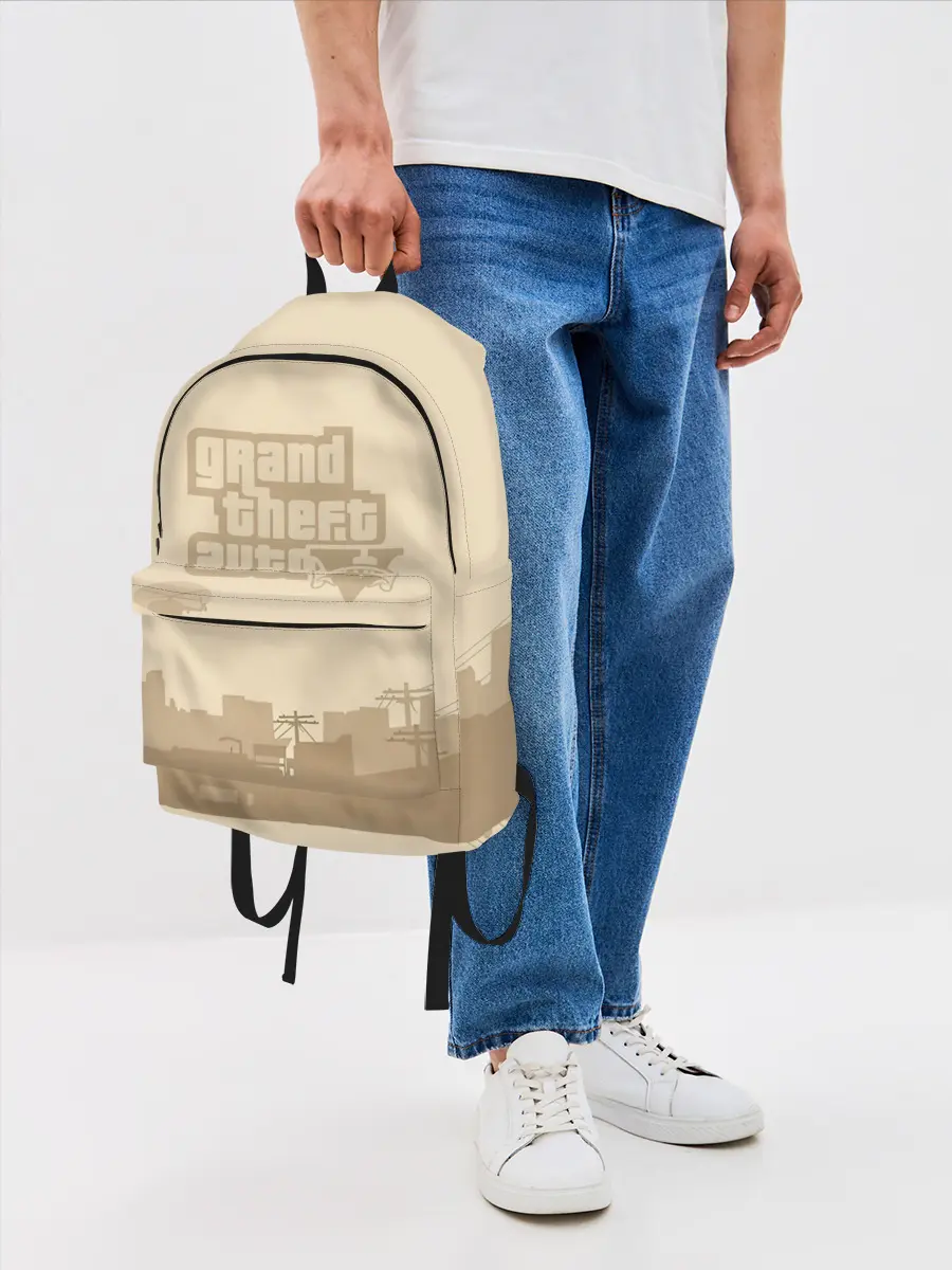 Рюкзак джинсовый / Grand Theft Auto FIVE