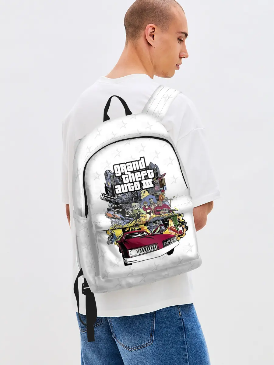 Рюкзак джинсовый / Grand Theft Auto iii